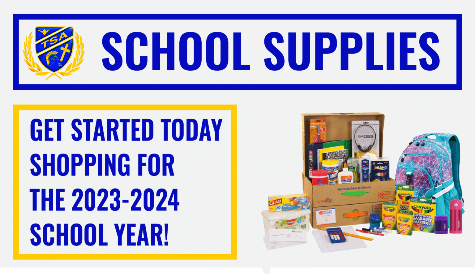 20232024 Lower School Supplies Lists Tattnall Square Academy