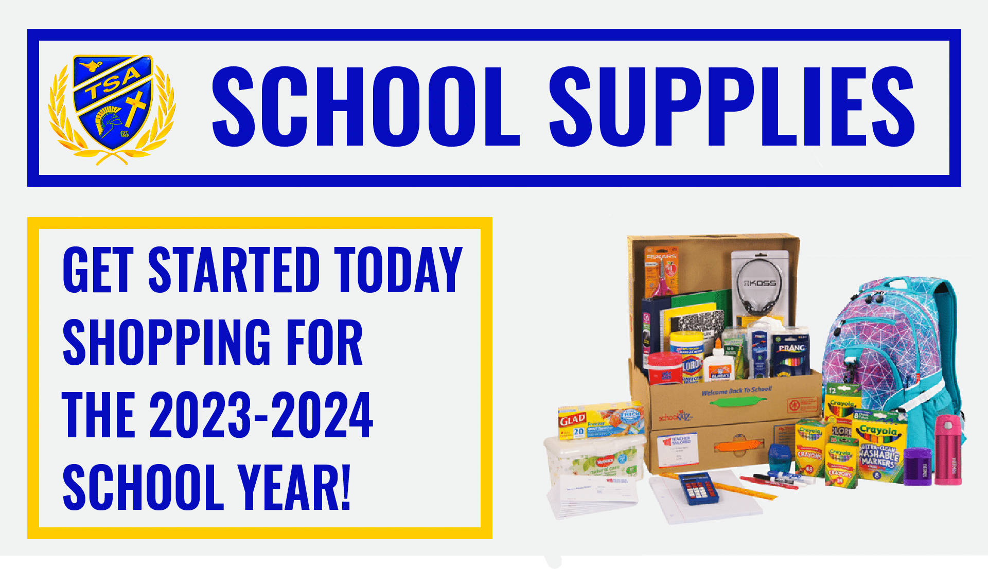 E School Supplies 2025